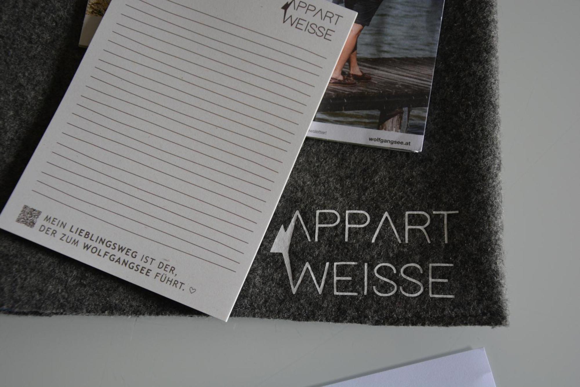 Appart Weisse Urlauben Am Wolfgangsee 圣吉尔根 外观 照片