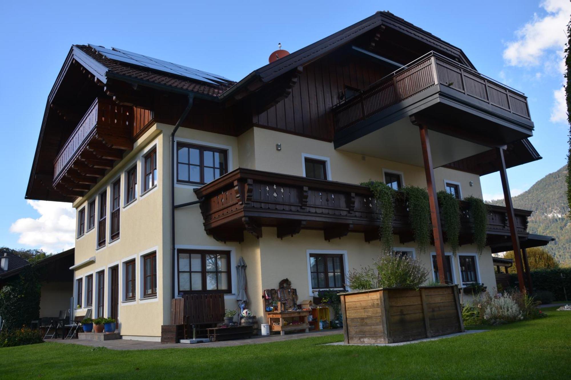 Appart Weisse Urlauben Am Wolfgangsee 圣吉尔根 外观 照片